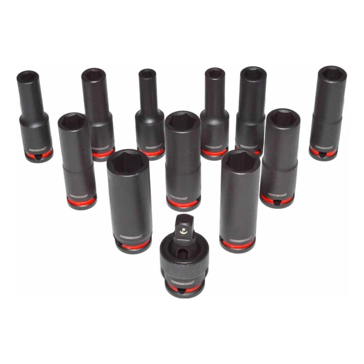 POWERHAND 12Pc 3/8" Deep Impact Socket Set (6mm - 16mm)