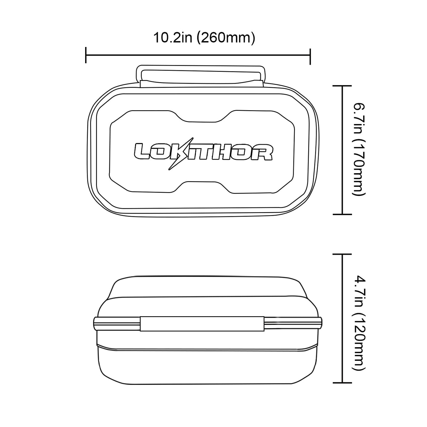 LOKITHOR Protective Case for J401 & J402 Boosters