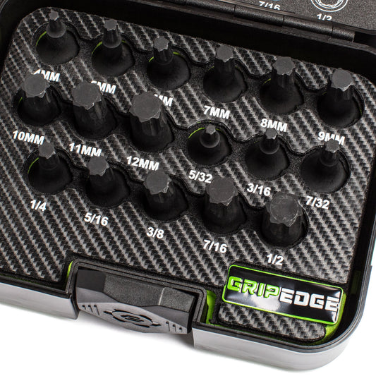 Master RPT 3/8" Drive Impact Hex set - 17pc