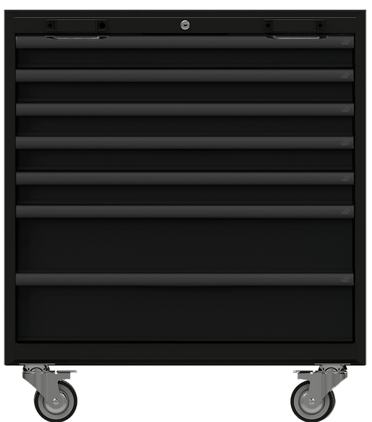 BOXO OSM 34" 7 Drawer Roll Cabinet - Trim Variations Available