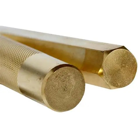TRIDENT 2Pc Brass Punch Set