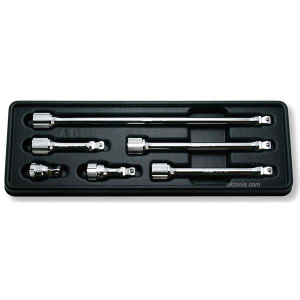 Ko-ken 6Pc 3/8" Wobble-Fix Extension Bar Set