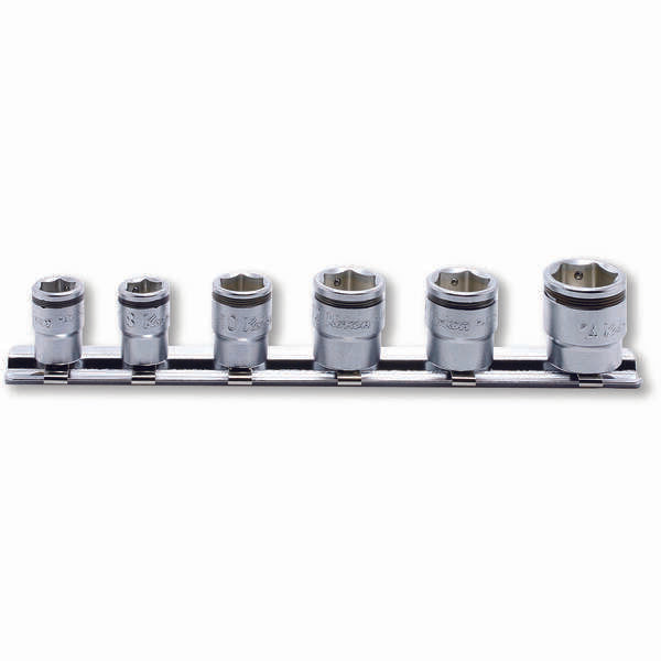 Ko-ken 6Pc 1/4" Nut Grip Socket Set