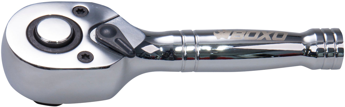 BOXO 72T Stubby Ratchets (1/4", 3/8", or 1/2")