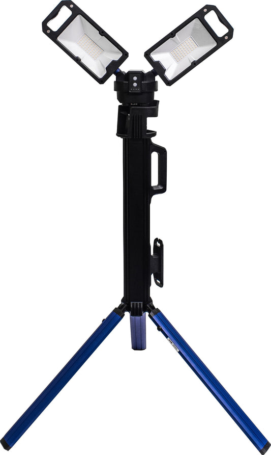 POWERHAND 5000 Lumen Rechargeable Tripod Flood Light