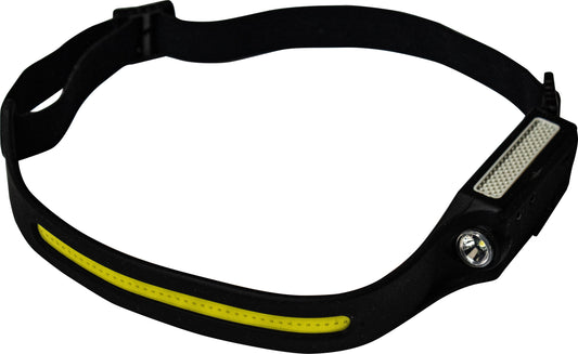 POWERHAND 350 Lumen Rechargeable COB/LED Auto Sensor Headband
