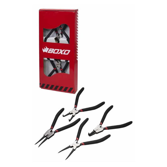 BOXO 4Pc Circlip Plier Set