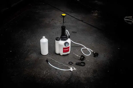 POWERHAND 3L Brake Fluid Bleeder with 1L Waste Bottle