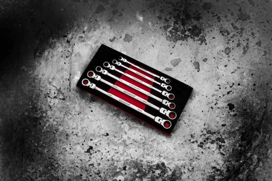 POWERHAND 6Pc XL Flex Head Ratcheting Spanner Set