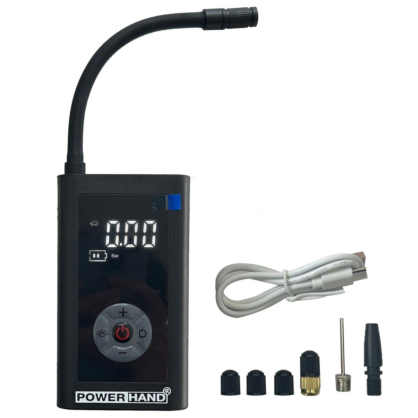 POWERHAND Cordless Rechargeable Electric Tyre Inflator