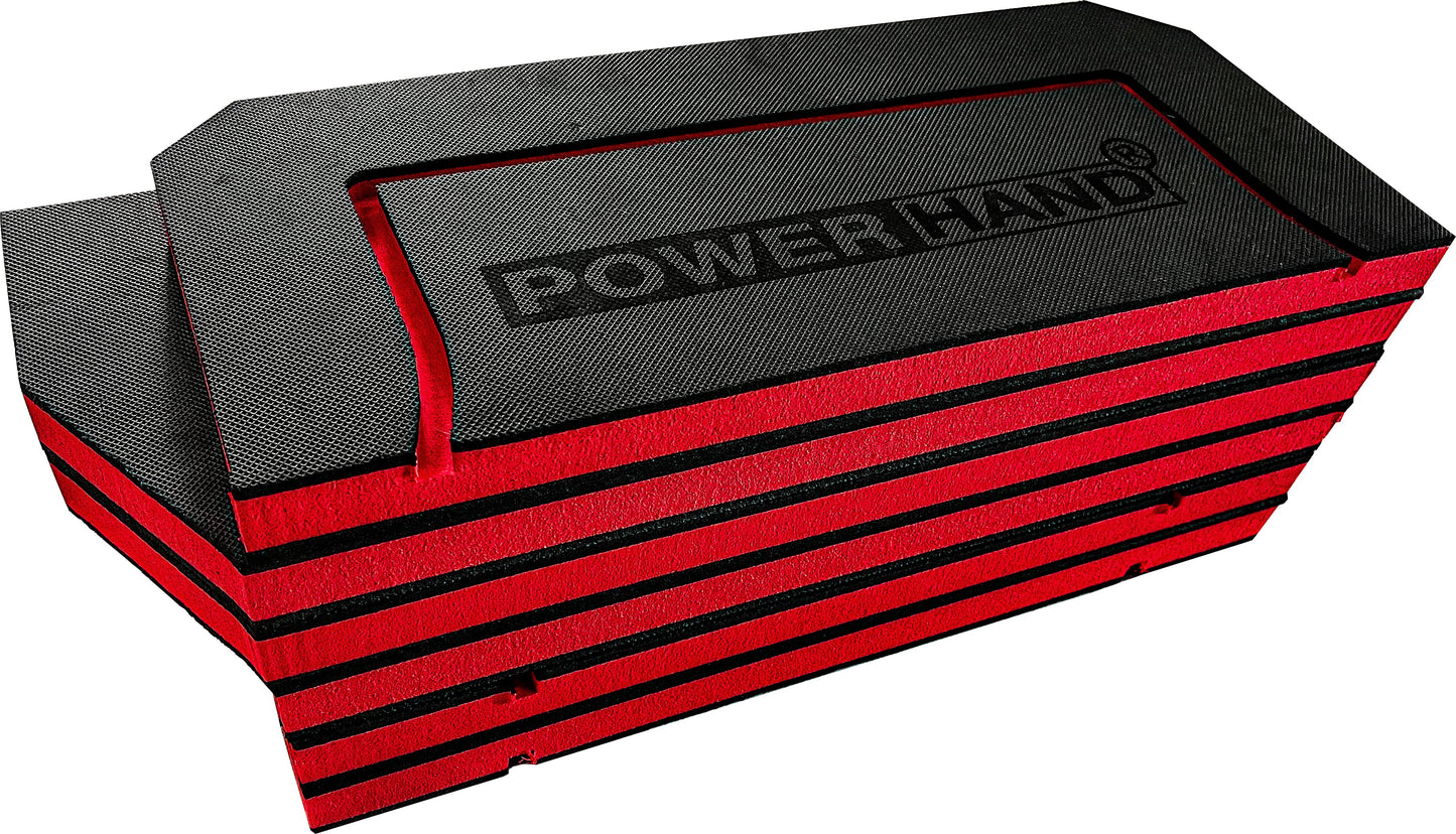 POWERHAND Folding Mechanics Mat - 1200mm x 570mm x 31mm