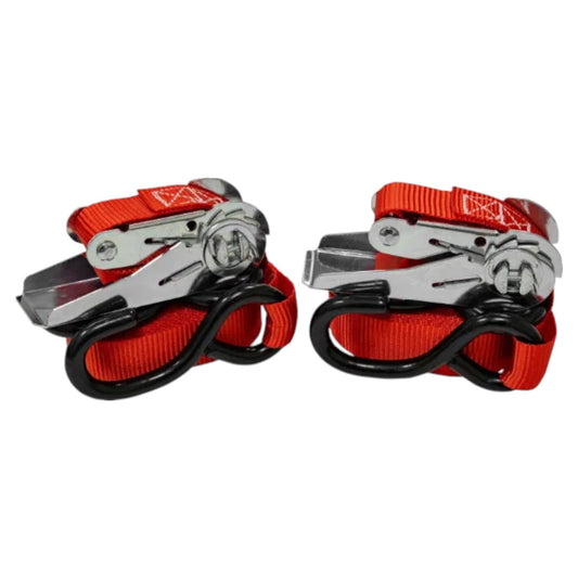 POWERHAND 2Pc Ratchet Strap Set (25mm x 4.5m)