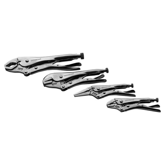 POWERHAND 4Pc Locking Pliers Set