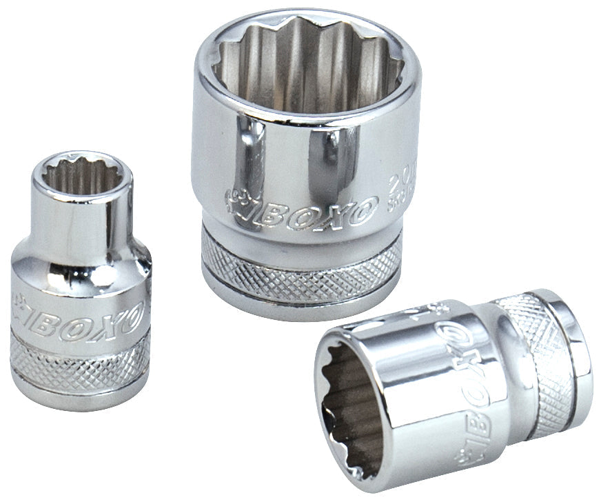 BOXO 3/8" 12PT Socket (7mm - 21mm)