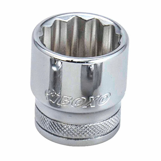 BOXO 1/2" 12Pt Shallow Sockets (10mm - 24mm)