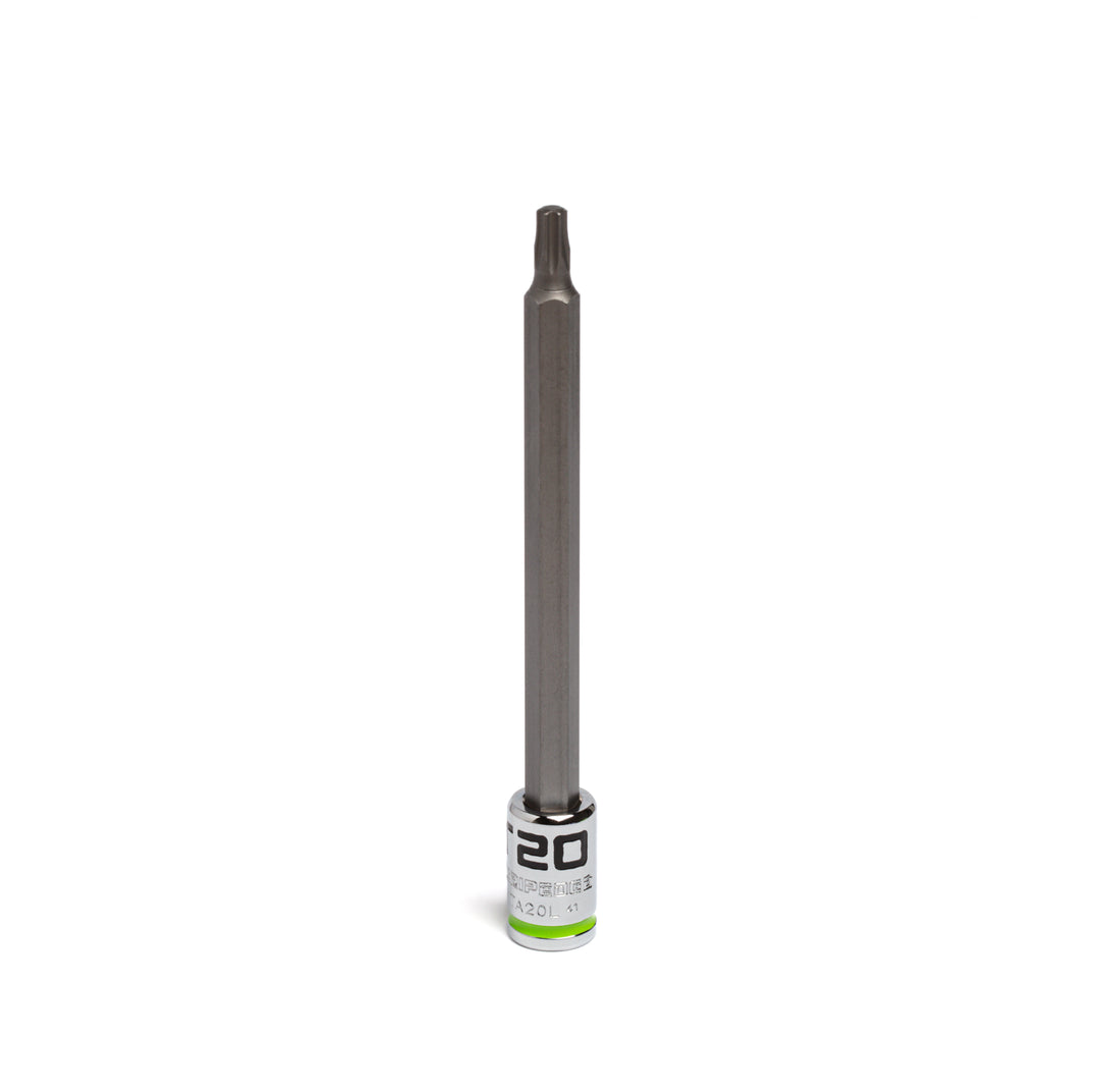 GripEdge 1/4" & 3/8" Long Torx Drivers (T6 - T55)