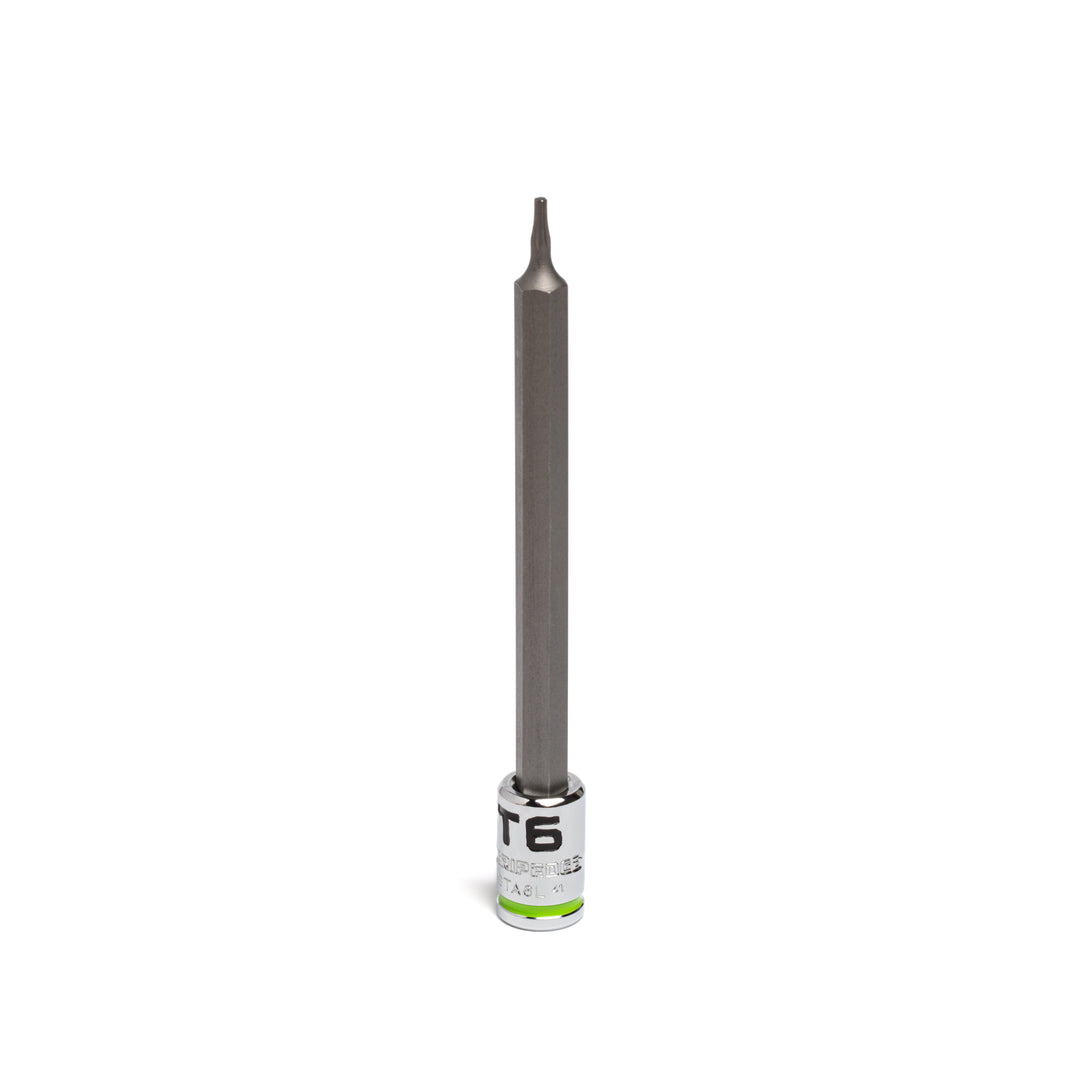 GripEdge 1/4" & 3/8" Long Torx Drivers (T6 - T55)