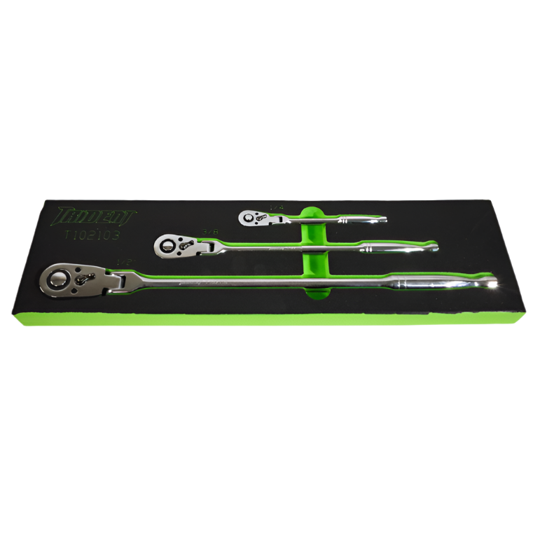 TRIDENT 3pc Flexi Head Ratchet Set