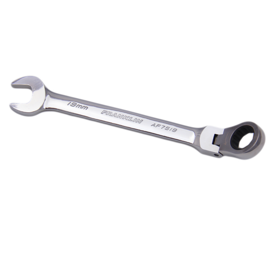 FRANKLIN GearF 12pt Flexi Ratchet Combination Spanners (21mm - 27mm)