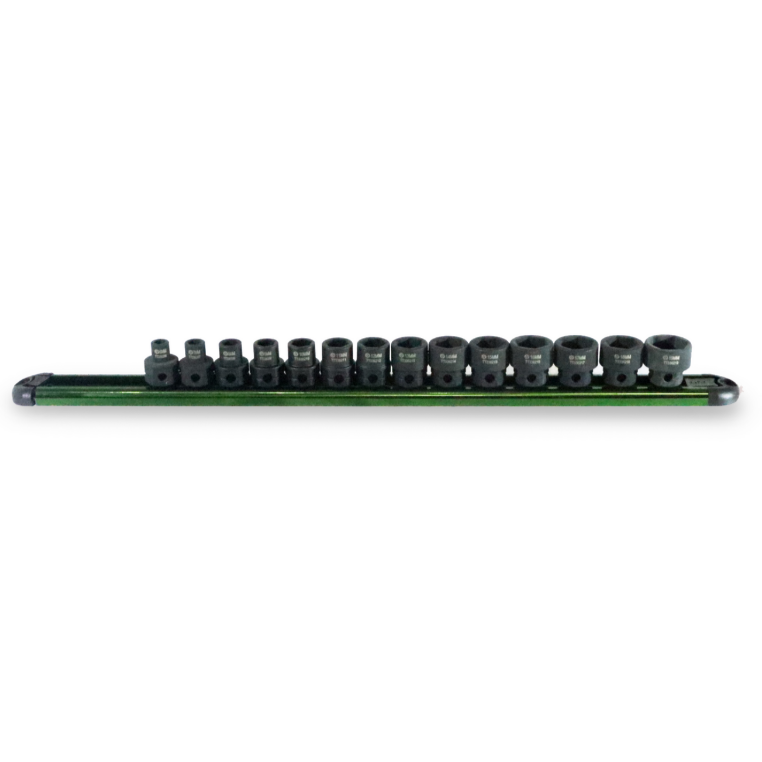 ToolTruck 14pc 3/8 Drive Socket Set Low Profile with Hex Shank 6-19mm