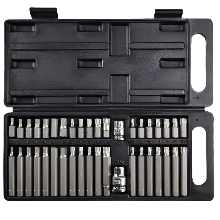 POWERHAND 40Pc S2 Steel Master Bit Set