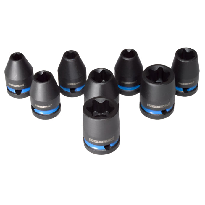POWERHAND 1/2" E-Torx Impact Socket Set