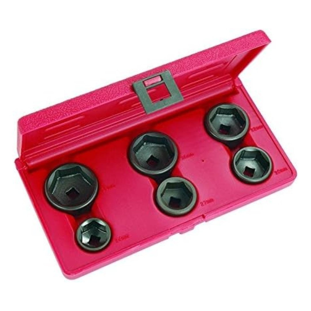 TRIDENT 6Pc Oil Filter Socket Set