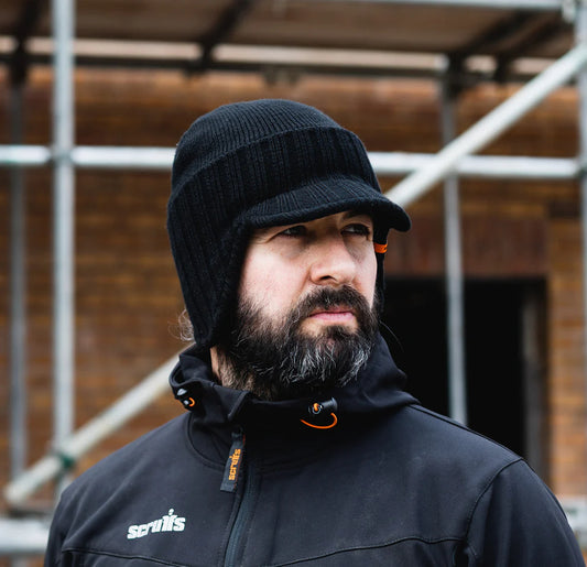 Scruffs Trade Peaked Beanie Hat