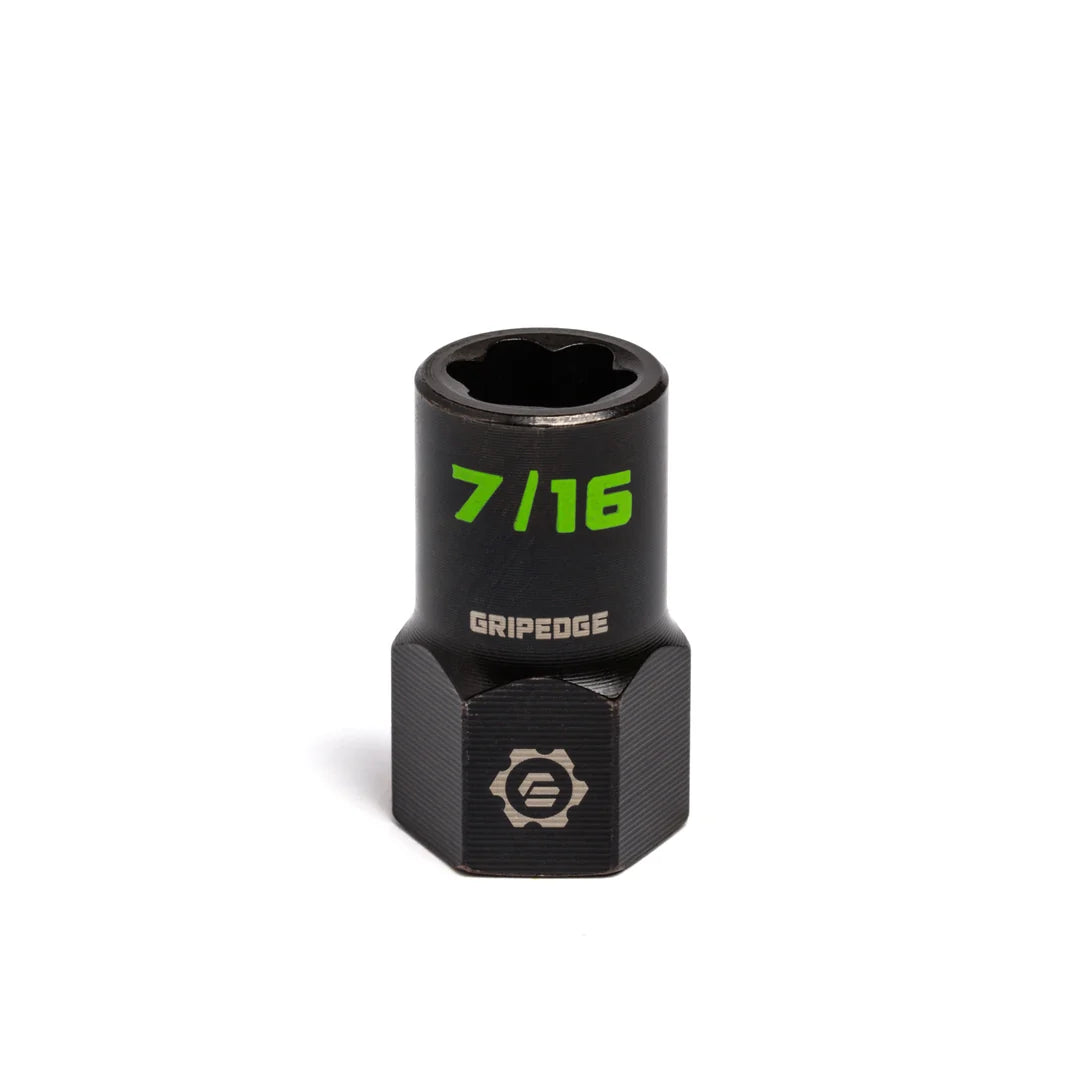 GripEdge 3/8" SAE Socket Extractors (3/8" - 3/4")