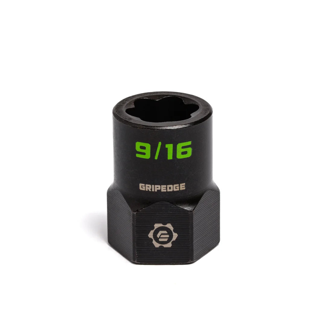 GripEdge 3/8" SAE Socket Extractors (3/8" - 3/4")