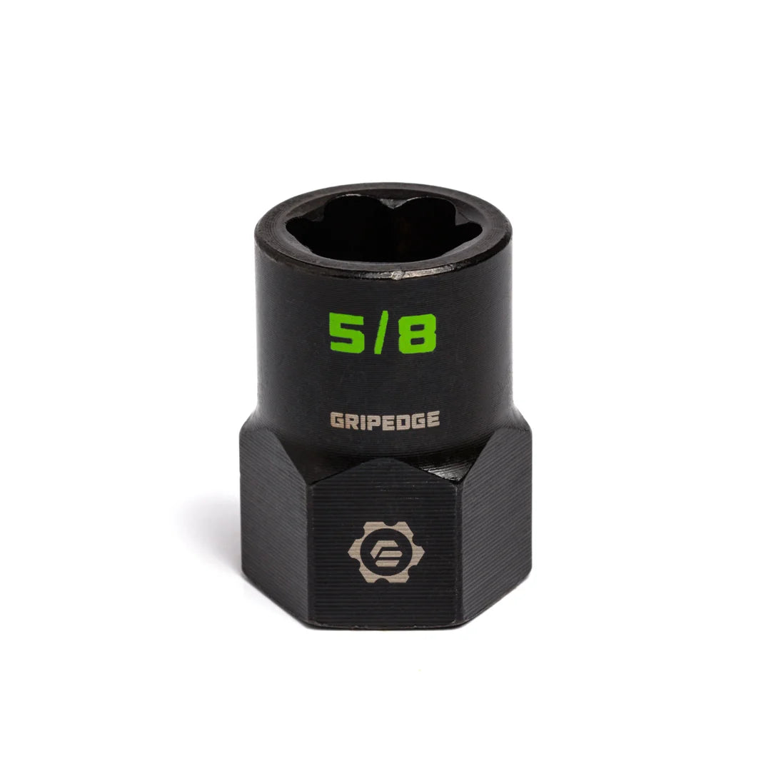 GripEdge 3/8" SAE Socket Extractors (3/8" - 3/4")