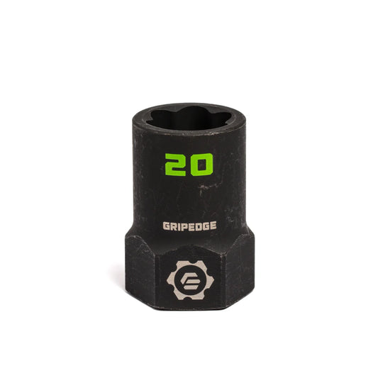 GripEdge 1/2" RPT Metric G-FORS Socket Extractors (19mm - 25mm)