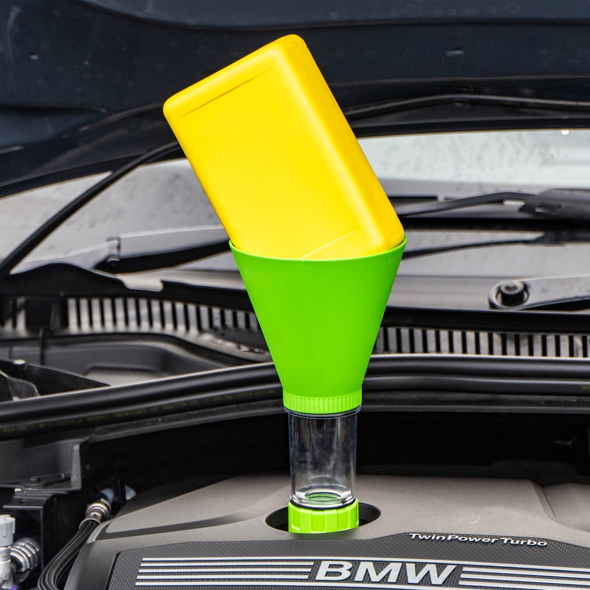 Slow Fill Oil Funnel Filling Device for Mercedes & BMW