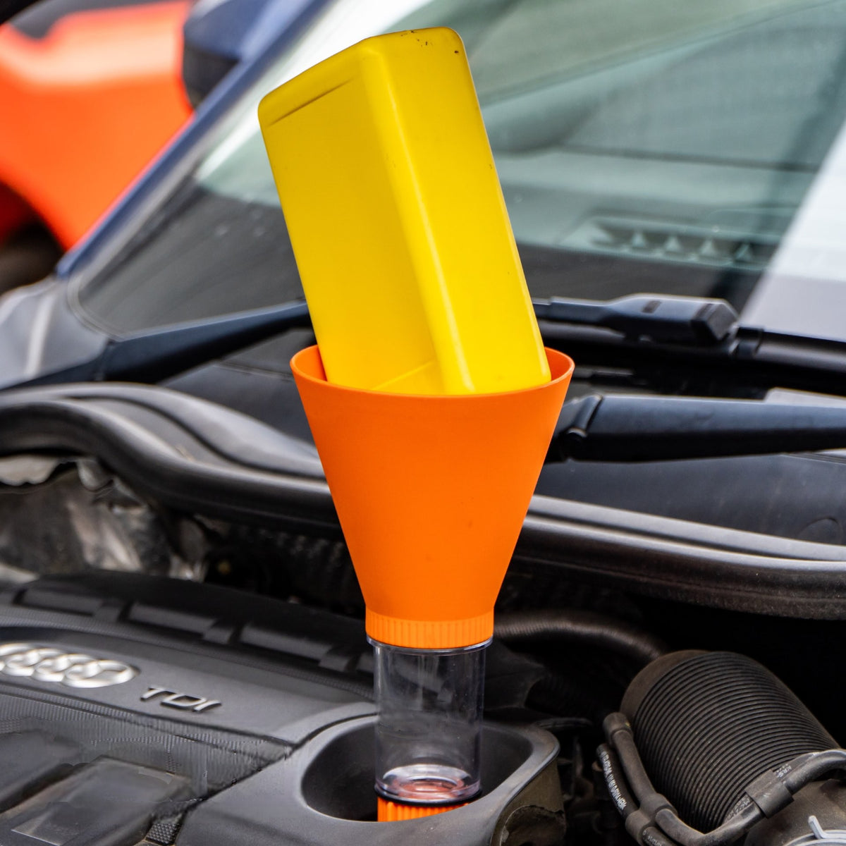 Slow Fill Oil Funnel Filling Device for VAG Group