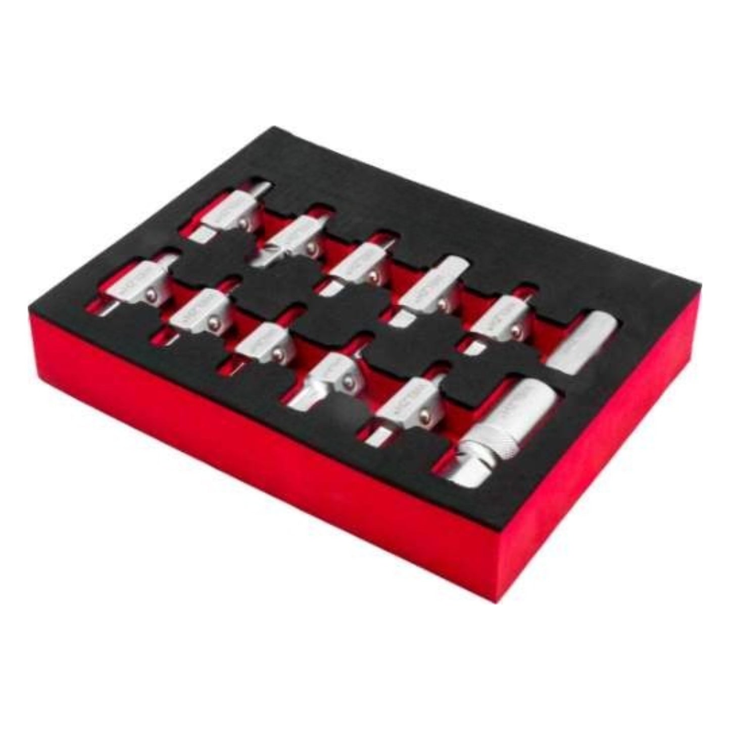 12Pc Master Male Drain Plug Key Set