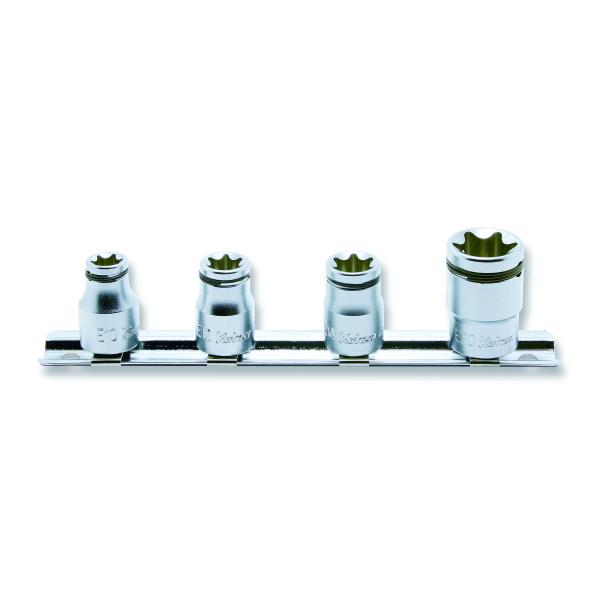 Ko-ken 4Pc 3/8" Torx Nut Grip Socket Set