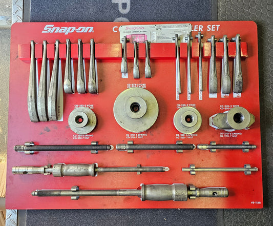 Snap-on Heavy-Duty Manual Interchangeable Master Puller Set (with Tool Control Board)