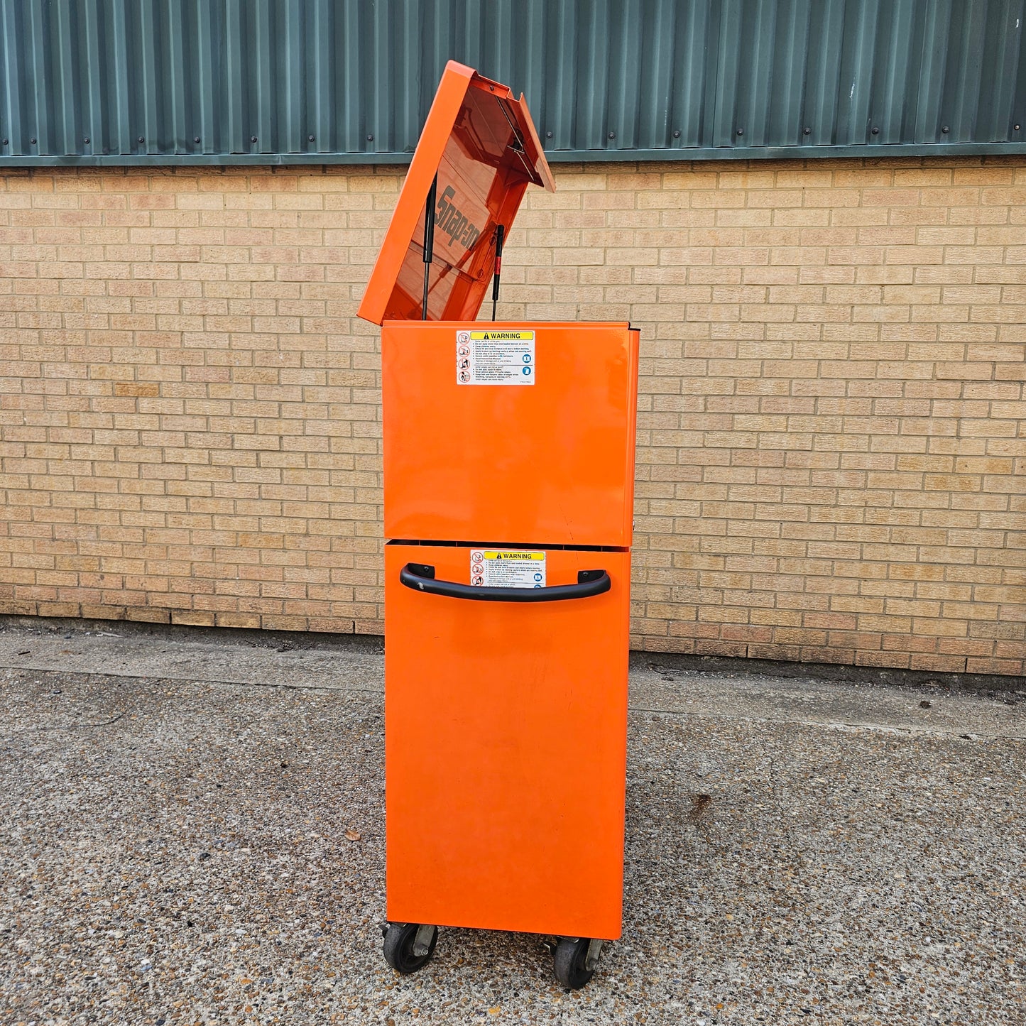 Snap-on 40" Orange Heritage Roll Cab and Top Chest - Pre-loved