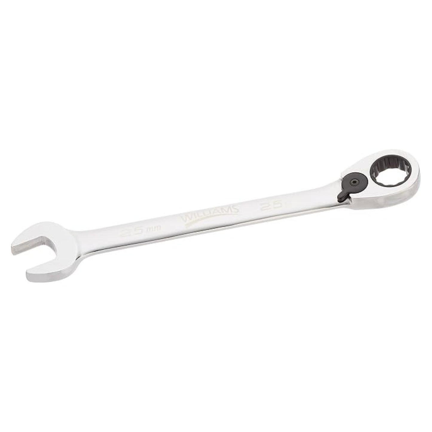 WILLIAMS 25mm 12Pt Metric Reversible Ratcheting Comb Wrench