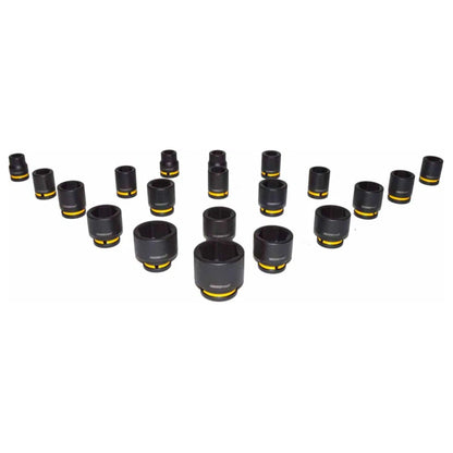 POWERHAND 3/4" Shallow Impact Sockets (19mm - 50mm)