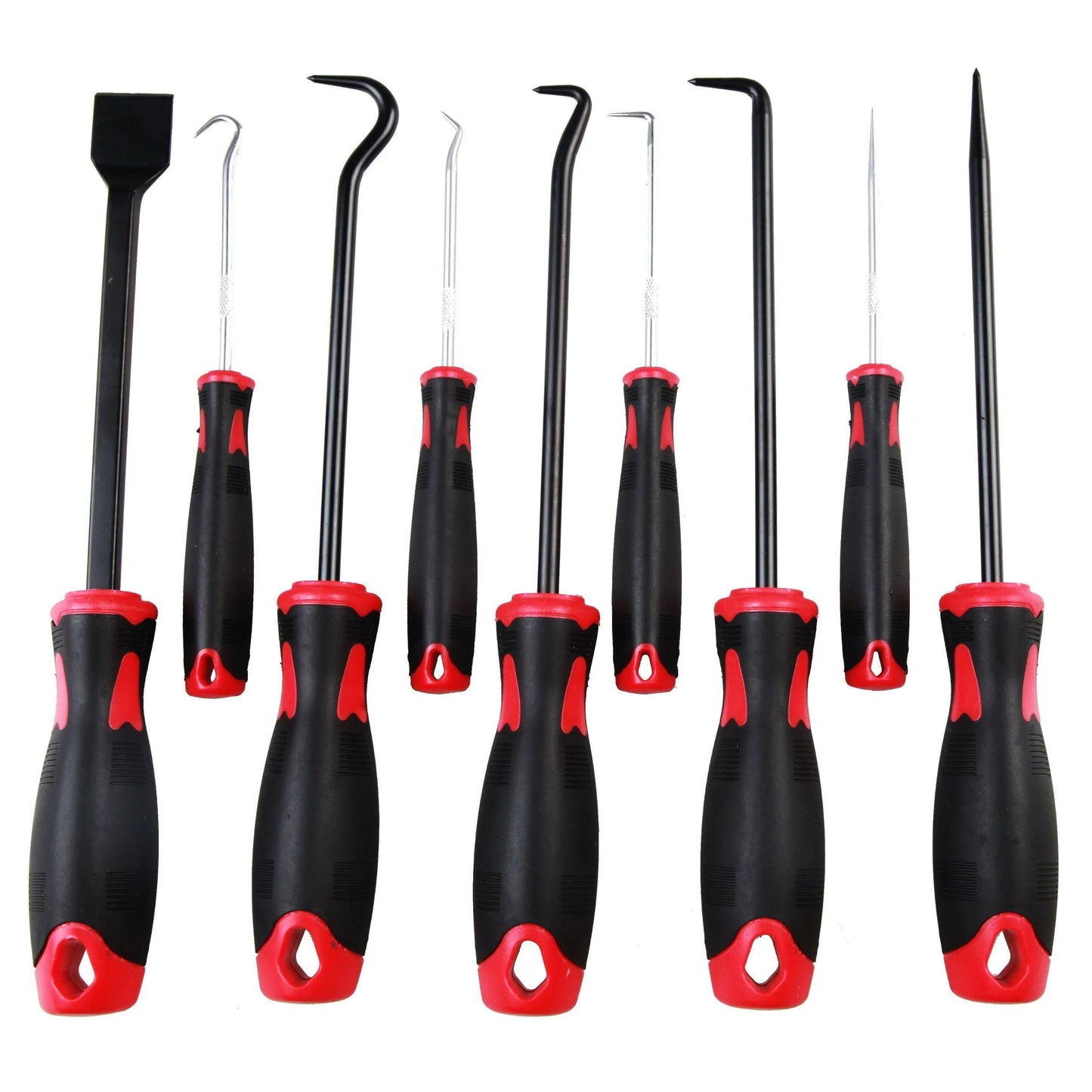 POWERHAND 9Pc Scraper, Hook & Pick Set