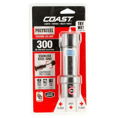 COAST Polysteel Focusing LED Torch