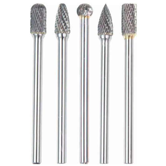 POWERHAND XL Tungsten Carbide Burr Set - 6mm Shank