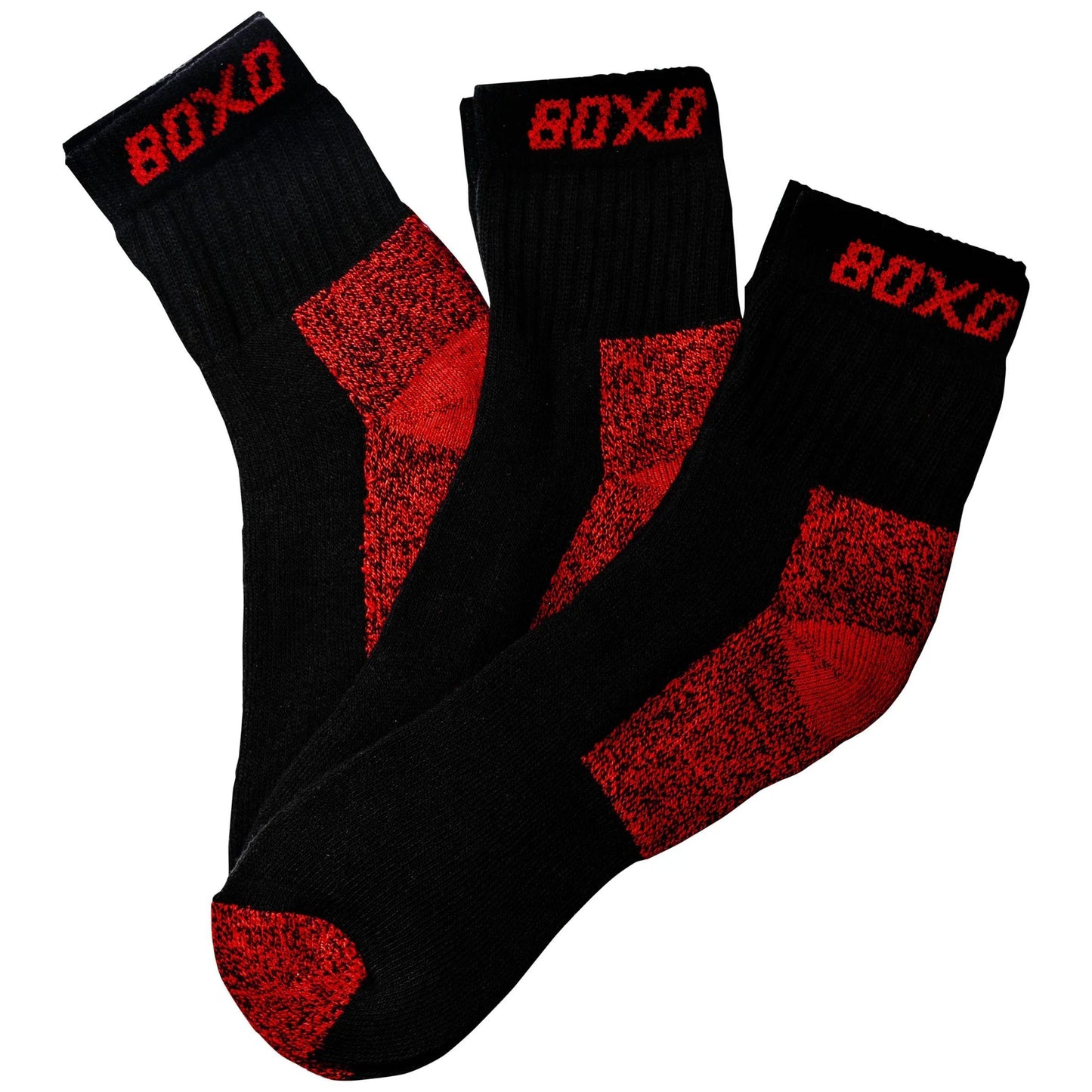 BOXO WorkWear 3Pk Sport Socks
