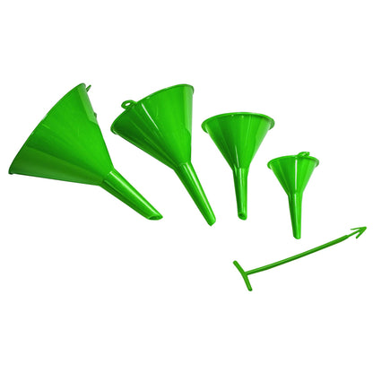 POWERHAND 4pc Round Funnel Set 50mm - 120mm