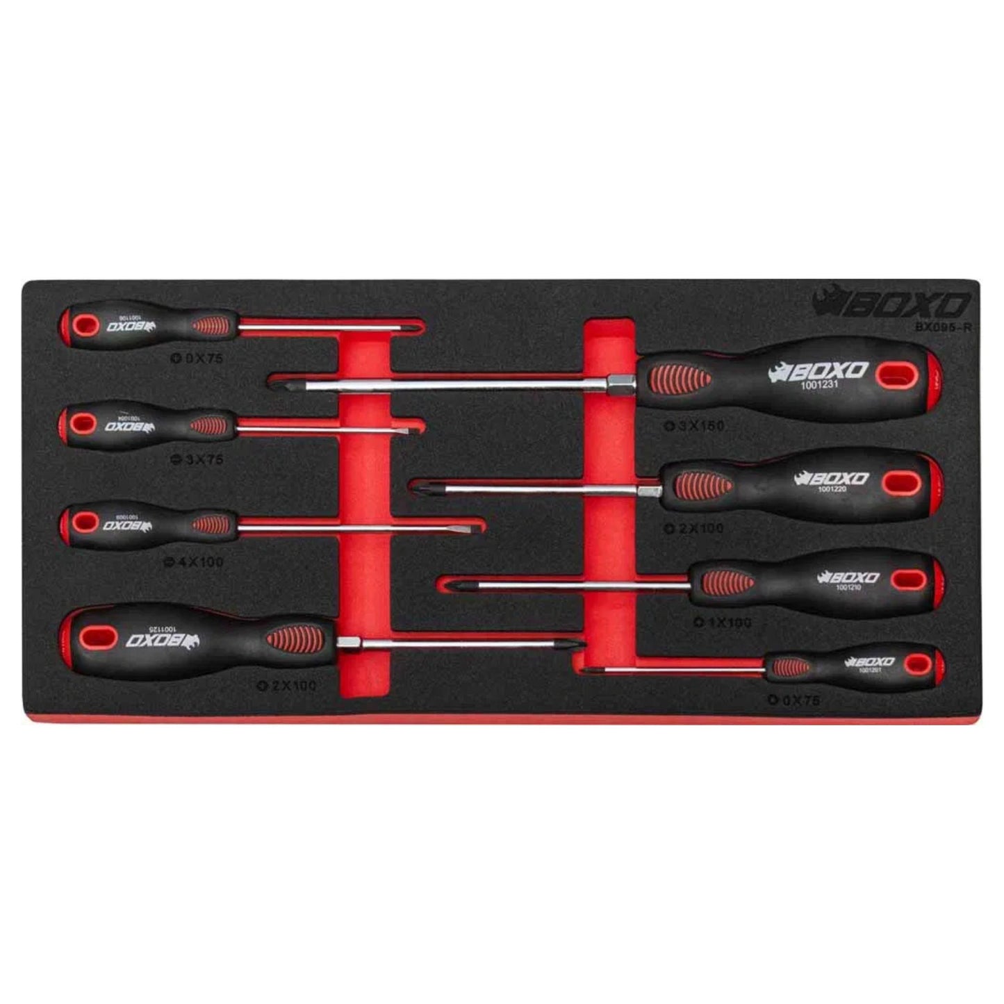 BOXO 8Pc Screwdriver Set