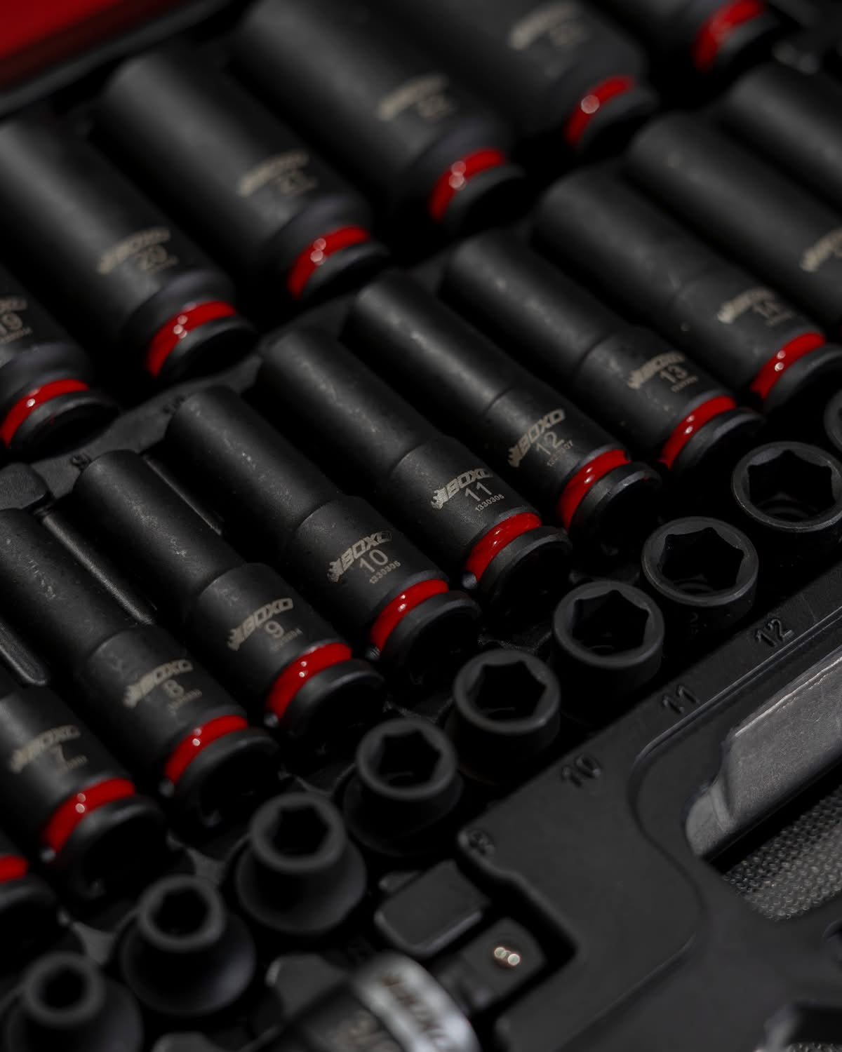 BOXO 40Pc 3/8" Master Impact Socket Set