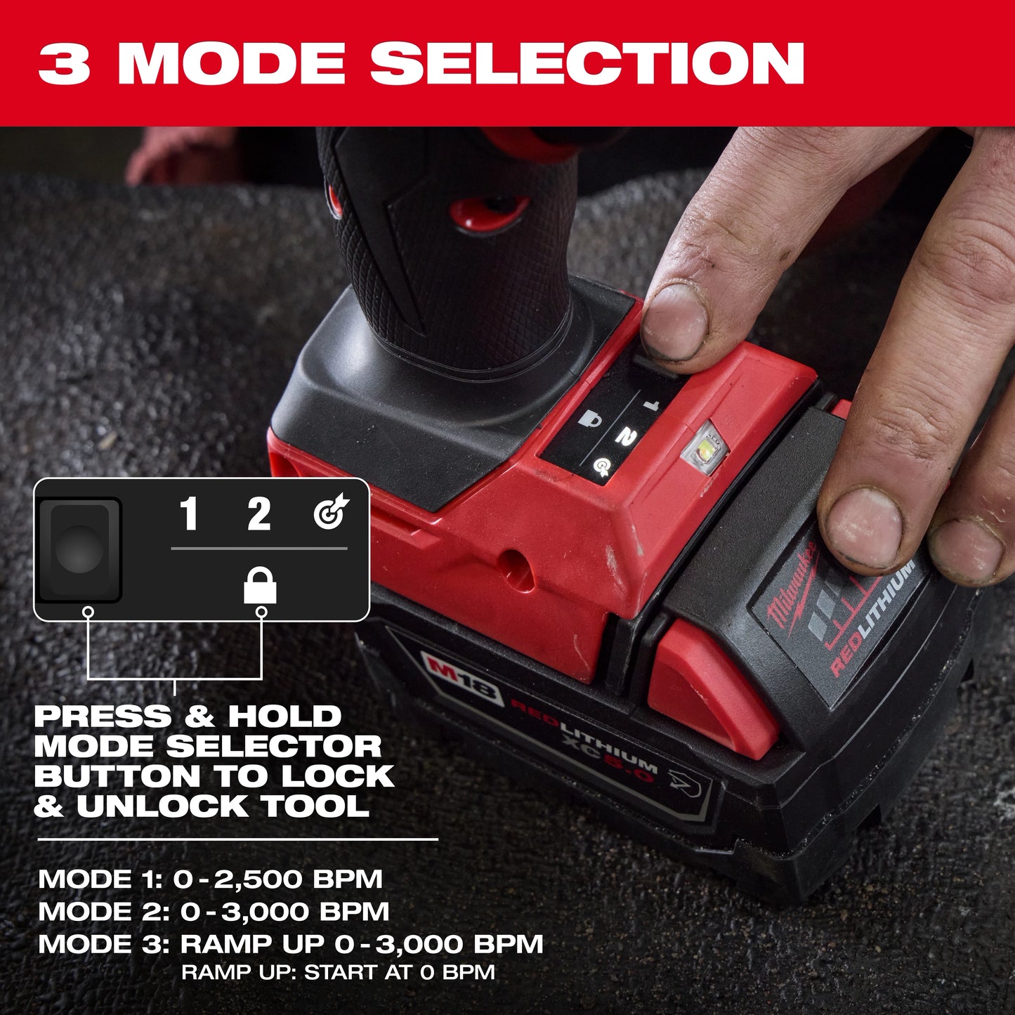 Milwaukee M18 FUEL™ STRIKER™ Hammer Chisel