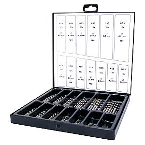 Terrax Spiral Drill Bit Set 130pc HSS-G (Ground High-Speed Steel)