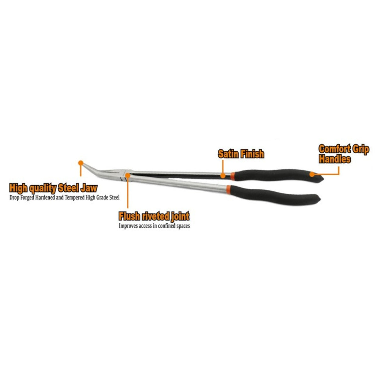 FRANKLIN GearF 3Pc 16" Long Reach Plier Set